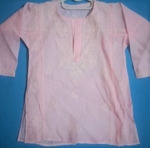 Kids Costumes to Hire - Light pink top with embroidered detail